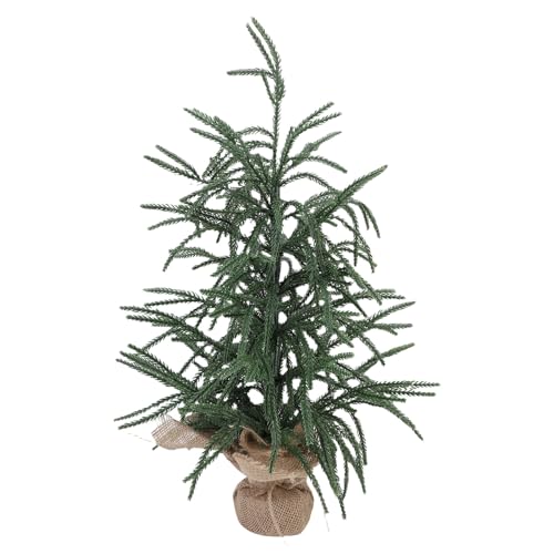 Árbol de Navidad artificial pequeño para decorar centros de mesa en salones 6