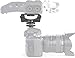 Movo SMM8 Universal Microphone and Recorder Shock Mount to fit Zoom H1, H1n, H2n, H4n Pro, H5, H6, Tascam DR-40x, DR-05x, DR-07x, and More - Mount on DSLR's, Boom Poles, and Hand Grips
