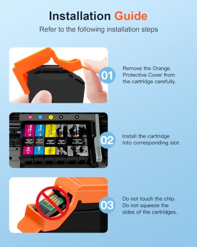 Image of Remanufactured Ink Replacement for Epson 302XL Ink Cartridges Multipack