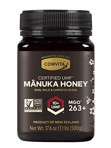 Comvita Certified Umf 10+ (Mgo 263+) Raw Manuka Honey, Non-Gmo Superfood, 17.6 Oz #TOP1