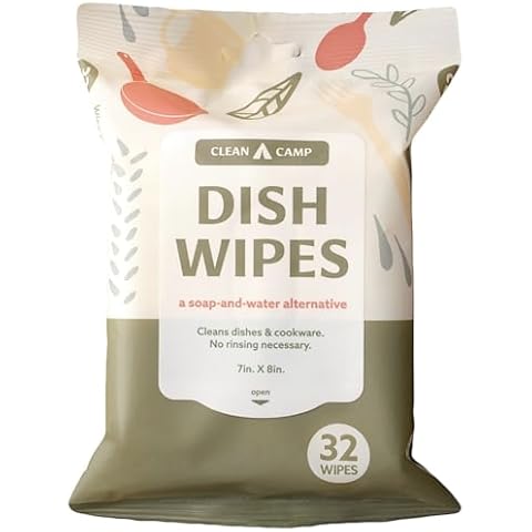 Clean Camp Dish Wipes Cover