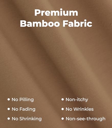 Image of NACHILA Pajamas for Women-Viscose Made from Bamboo, Sleeveless Pjs Tank Top Capri Pants Pajama Sets Cooling Sleepwear
