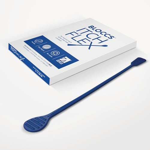 BLOCCS ItchFlex Cast Scratcher 17-Inch Flexible Itch-Relief Tool for Arm and Leg Casts