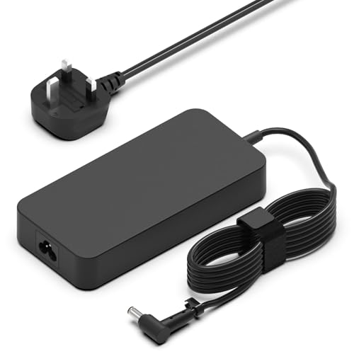 Hafiuege 150W Laptop Charger Compatible with Asus TUF Gaming F15 F17 FX505GT FX506HC FX705DY FX706LI Rog G531GT G731GT FX505DD FX705DD Zephyrus G14 Power【6.0X3.7mm】