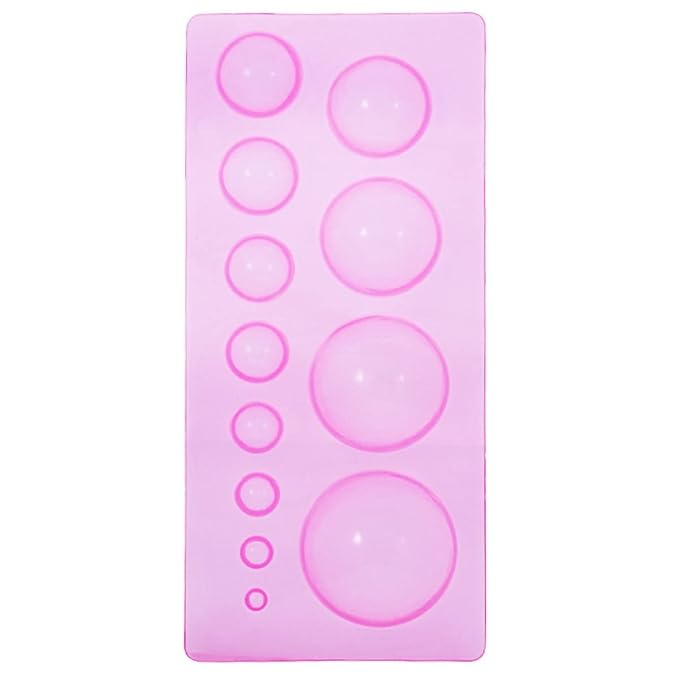 KRAFTMASTERS� Quilling Mould 3-Dimensional Shaping Tool (Mini Mold) Multi Slots.
