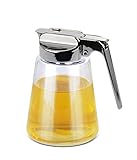 Glass Jar - Syrup or Honey Dispenser