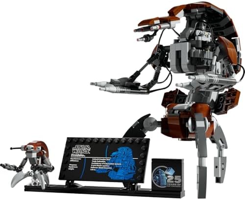 LEGO Star Wars Droideka 75381 Yetişkinler için Koleksiyonluk Yaratıcı Sergileme Modeli Yapım Seti (583 Parça) - Görsel 2