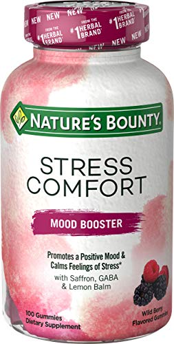Nature's Bounty Nature's bounty Stress Comfort Mood Booster 100 Gummies, 100 Count