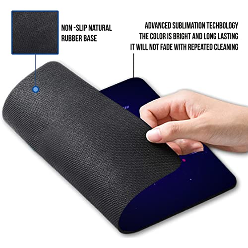 Image of PAPER PLANE DESIGN Mouse Pad Designer Anti Skid Mouse Pads for Desktop and Laptop Computers. D1451