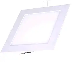 Avant Pop - Painel de Embutir LED, 18W Bivolt, Quadrado, Branco