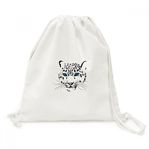 Sac en toile tigre blanc pour ranger facilement vos affaires de voyage