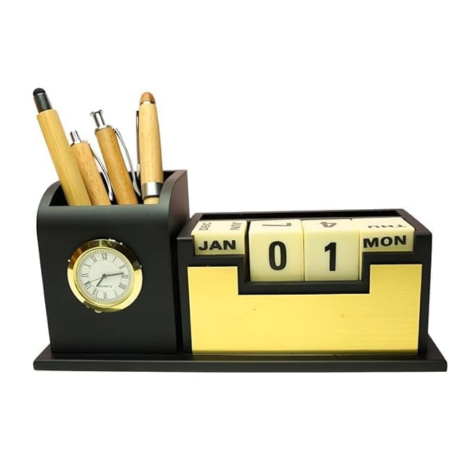 Image of Acrylic Laser Engraved Table Sign Stand, Laser Engraved Sign or Name Plate for Doctor, Teacher, Advocate, Medical, Proprotor office or personal use with Warm White Light (Infinity Calendar Dashboard)
