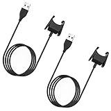 Simpeak 2 Pack Charger Cable Compatible with Fit bit Charge 3, USB Charging Cable Cord Replacement...