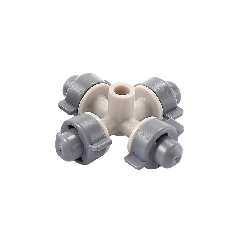 MULONGOR Boquillas de nebulización for jardín, 2 uds., 360 Grados, for paisajismo, humidificación, refrigeración, eliminación de Polvo, riego, césped Verde
