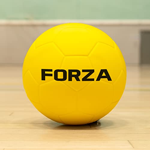 Forza Foam Handballs [Size 1] | Playground Ball Equipment For Kids | Indoor/Outdoor Games | Foam Balls For Sports & Fun | Lightweight Recreational Handball (Pack Of 4, Carry Bag) #TOP3