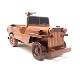 WWII Army Willys Jeep Wood Model