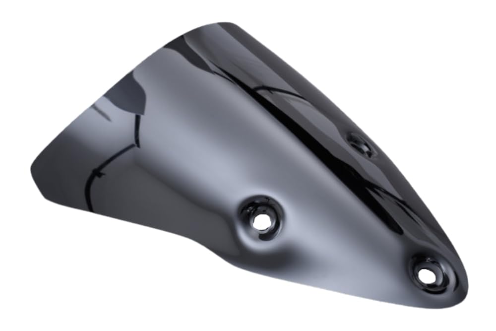 avdb-moto Szyba/Deflektor wiatru kompatybilny z DUCATI SUPERSPORT SS 939 2017-2020, SUPERSPORT SS 950 2021-2024 Z poliwęglanu (Czarny)