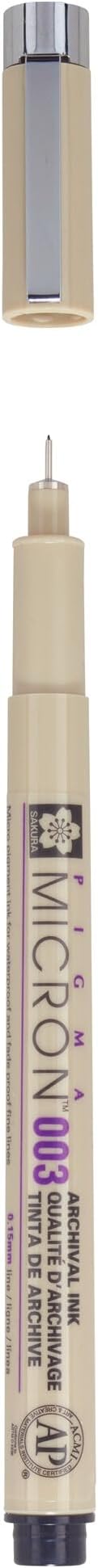 SAKURA Pigma Micron 003 (0.15mm) Black