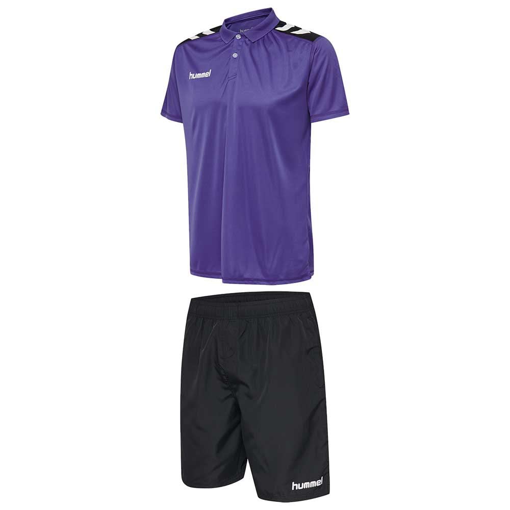 hummel Academy Trip Kit Set Rojo y azul marino 100% poliéster UNISEX talla L Unisex adulto