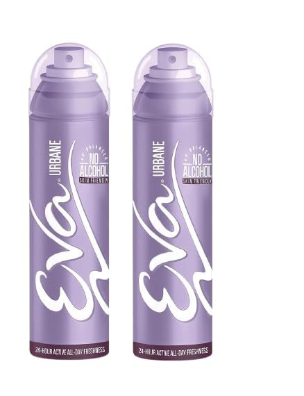Groove Evo Urbaine Deodorant Body Spray, No Alcohol, Skin Friendly Formula, 24 Hour Active Freshness, Daily Use Deodorant for Women, Floral Fragrance, Pack of 2-picture-24