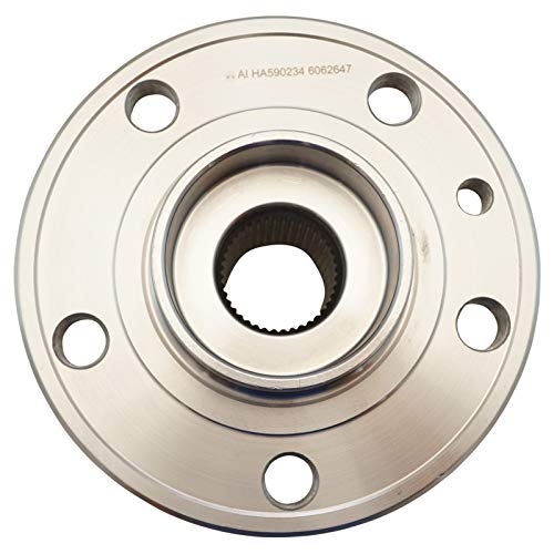 Image of TRQ Front Left and Right Wheel Bearing and Hub Assembly Set 2 Piece Compatible with 11-17 Volvo S60 16-17 S60 Cross Country 07-16 S80 15-17 V60 15-17 V60 Cross Country 08-10 V70 10-17 XC60 08-16 XC70