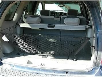Envelope Style Trunk Cargo Net for GMC Envoy Chevrolet Trailblazer Buick Rainier Saab 9-7x Oldsmobile Bravada