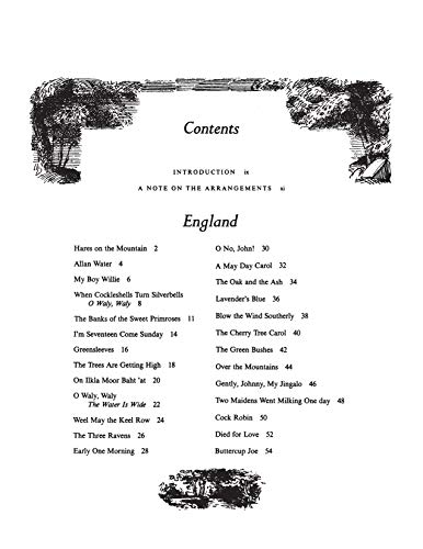 Folk Songs of England, Ireland, Scotland & Wales: Piano/Vocal/Guitar - Image 2