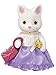 Calico Critters Town Girl Series - Silk Cat -, 3 inches