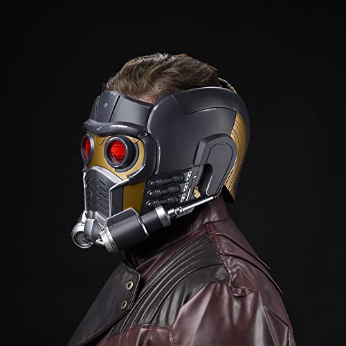 Casque Marvel Star Lord Effets sonores et lumineux Ajustable Design fidèle au film - vue 10