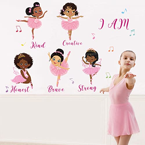 Vinilo decorativo niña bailarina ballet miniatura 2