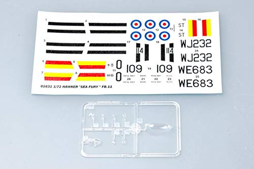 Amazon | トランペッター 1/72 ホーカーシーフューリーFB.11