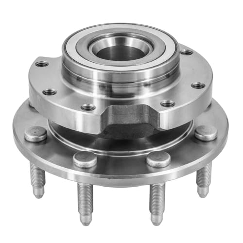 Image of Detroit Axle - Rear Wheel Bearing Hubs for 2003-2004 Chevrolet Silverado 2500 GMC Sierra 2500, 2003-2005 Silverado 2500 HD Sierra 2500 HD, Suburban 2500, Wheel Bearing Hubs Assembly Replacement