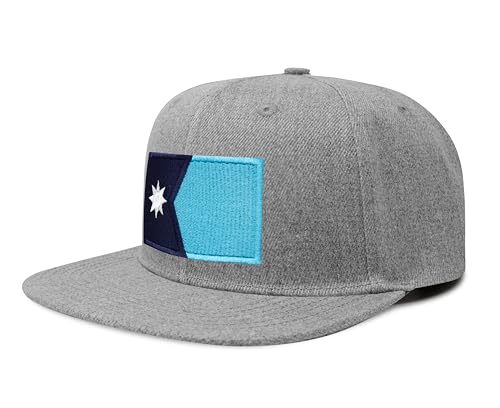 Image of International Tie State Hat for Men and Women, Adjustable Snapback Trucker Baseball Cap with Embroidered Patch