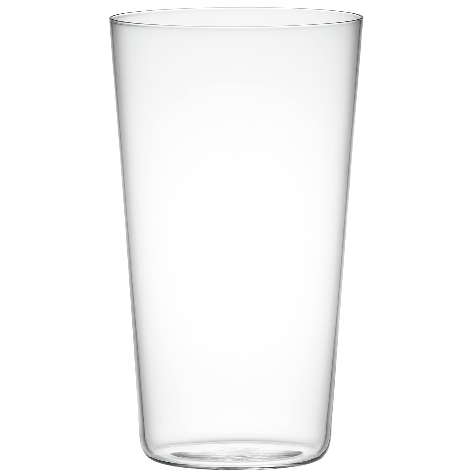Kimura Glass Compact 12oz Tumbler Barium Crystal Clear 5in Made in Japan