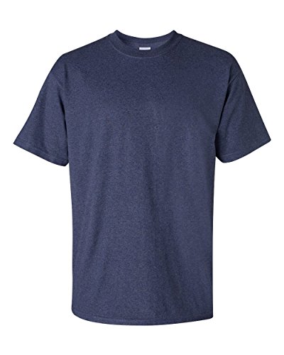 Amazon.com: Gildan Men's G200 Ultra Cotton T-Shirt, Heather Navy