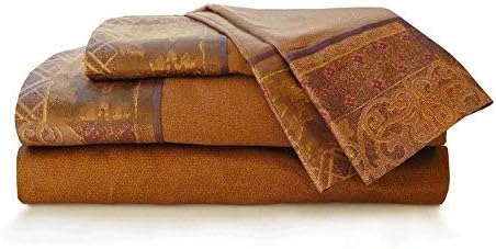 Croscill Galleria Queen Comforter, 4 Piece Set, Red