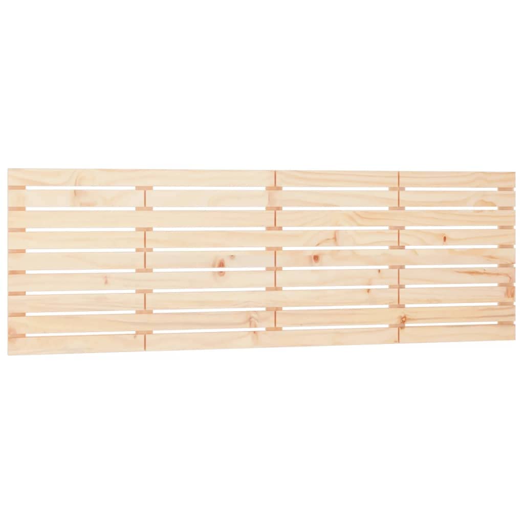 824748 Testiera da Parete 166x3x63 cm in Legno Massello di Pino Testata in Legno,Testata Letto Matrimoniale Muebles Dormitorio Spalliera Letto Testiere per Letto Matrimoniale