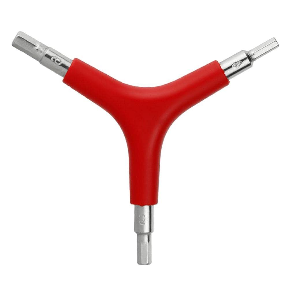3-Way Bike Hex Wrench Y Allen Wrench All-in-One Bike Maintenance Tool Bike Torque Spanners Internal Hex Keys Repair Tool