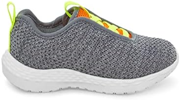 carter's Boy's Rushy Athletic Sneaker, Grey, 9 Toddler | Image 2