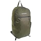 [モンベル] バッグ バックパック リュック リュックサック レディース メンズ ポケッタブル ライトパック 18 折り畳み 折りたたみ 1123978 (ダークグリーン (KHGN)/グリーン)
