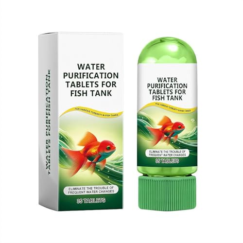 強力な水槽用浄水器タブレット 水槽 浄水剤 水素タブレット 水槽用 (ホワイト 1個)