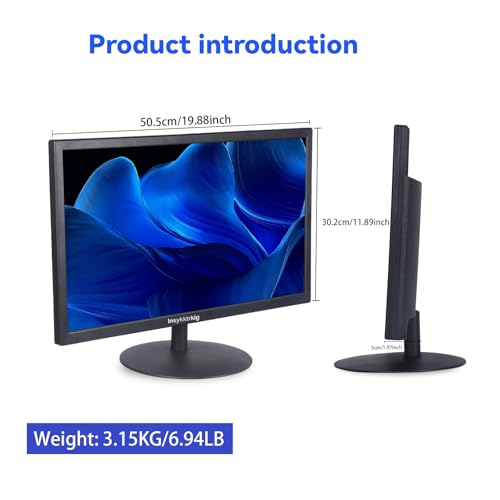 Image of Touchscreen Monitor 21.5 inch FHD 1080P Multi-Touch Screen HDMI VGA Type-B Dual Speakers,75Hz,VESA,Brightness 300cd /m,Tilt Adjust,PC Office Laptop Business Computer Desktop Touch Display