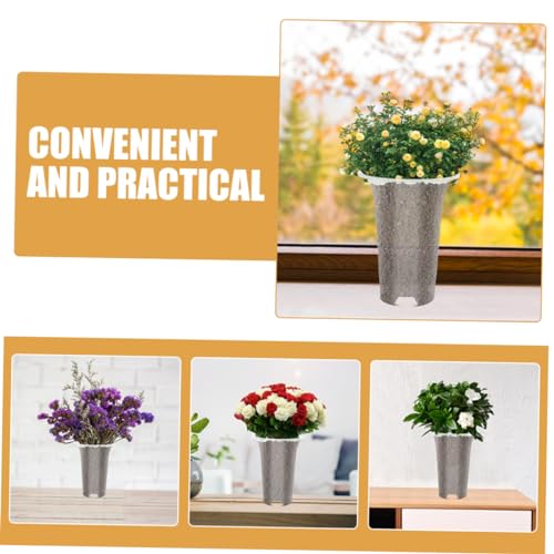 Conteneurs de plantation pour maison HEMOTON pot orchidée transparent - 5