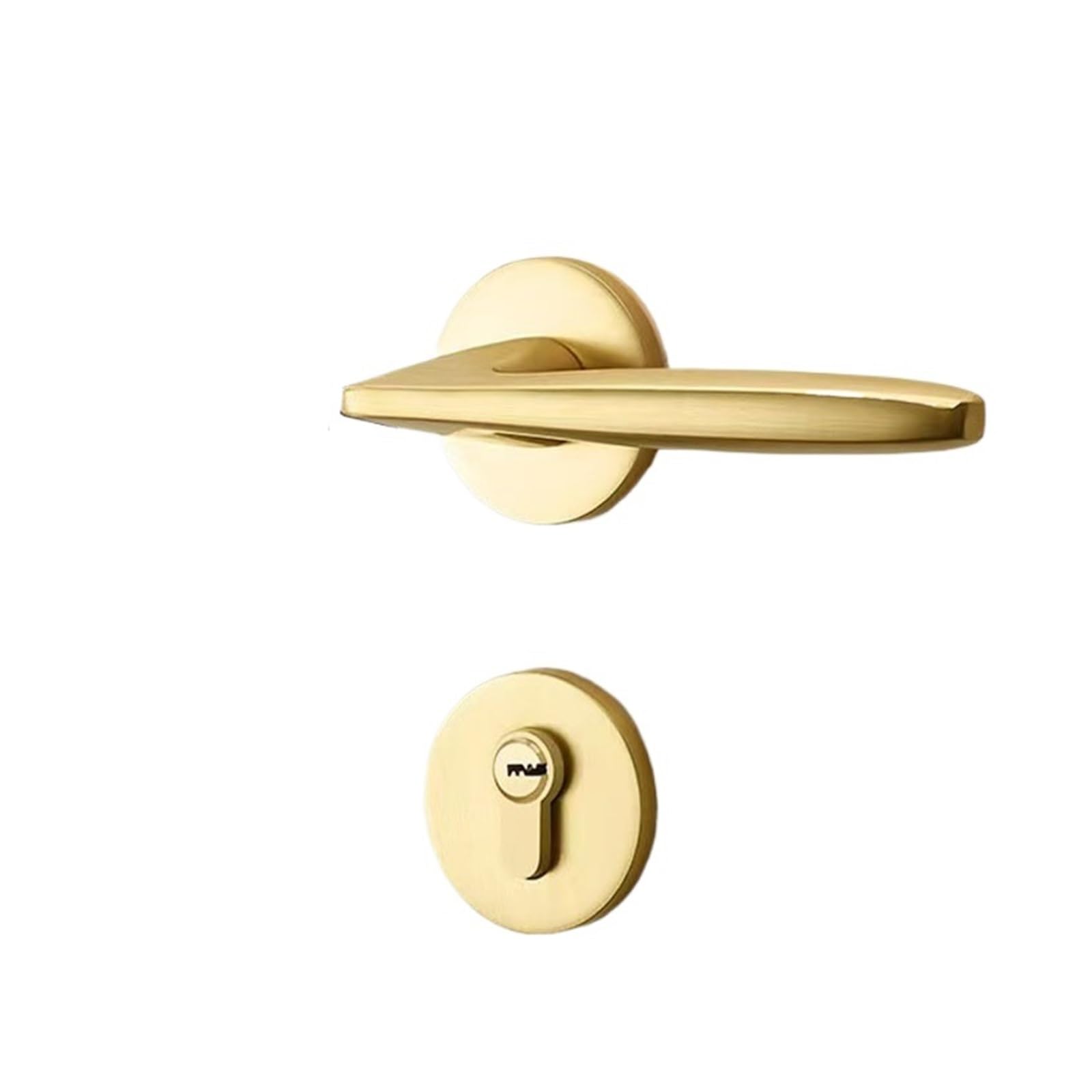 Serrure de porte magnétique silencieuse en oxyde d'aluminium pour chambre
