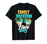 Family Vacation Italy 2025 Shirts Vacay Squad Trip