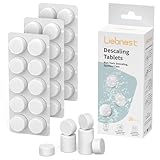 Liebnest 30 Count Descaling Tablets – Compatible with Baby Brezza, Momcozy, Papablic & All Brands. Fits Bottle Washers, Warmers, Sterilizers & Formula Makers to Remove Milk Stains & Limescale