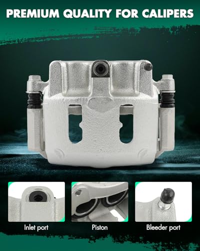 Image of SCITOO - Front Right Disc Brake Caliper Assembly w /Bracket For Ford,For Mazda,For Mercury Models - For B2300,For B2500,For B3000,For B4000,For Explorer,For Mountaineer,For Ranger 18B4606