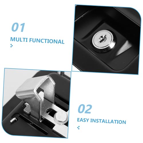 Serrure de porte étanche pour boîtier électrique extérieur - 4