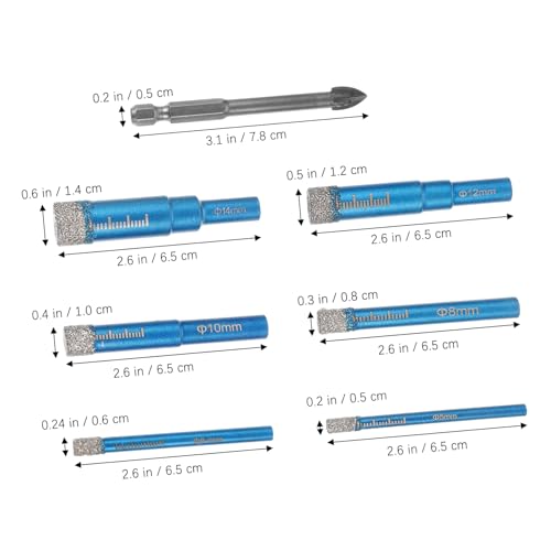 Set de brocas para azulejos y cerámica DIYEAH miniatura 2