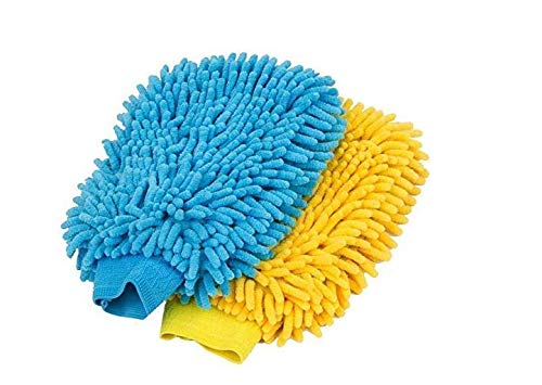 Microfiber Car Cleaning Detailing Hand Brush Hand Brush Sponge (Pack of 1)-picture-31